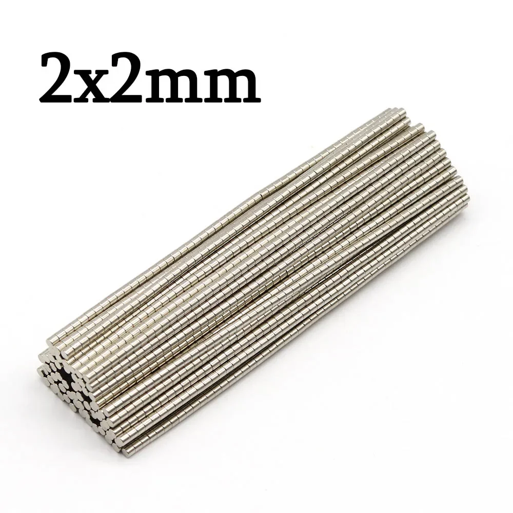 Суперсильный круглый неодимовый магнит 2x2 мм N35
Суперсильный круглый неодимовый магнит 2x2 мм N35