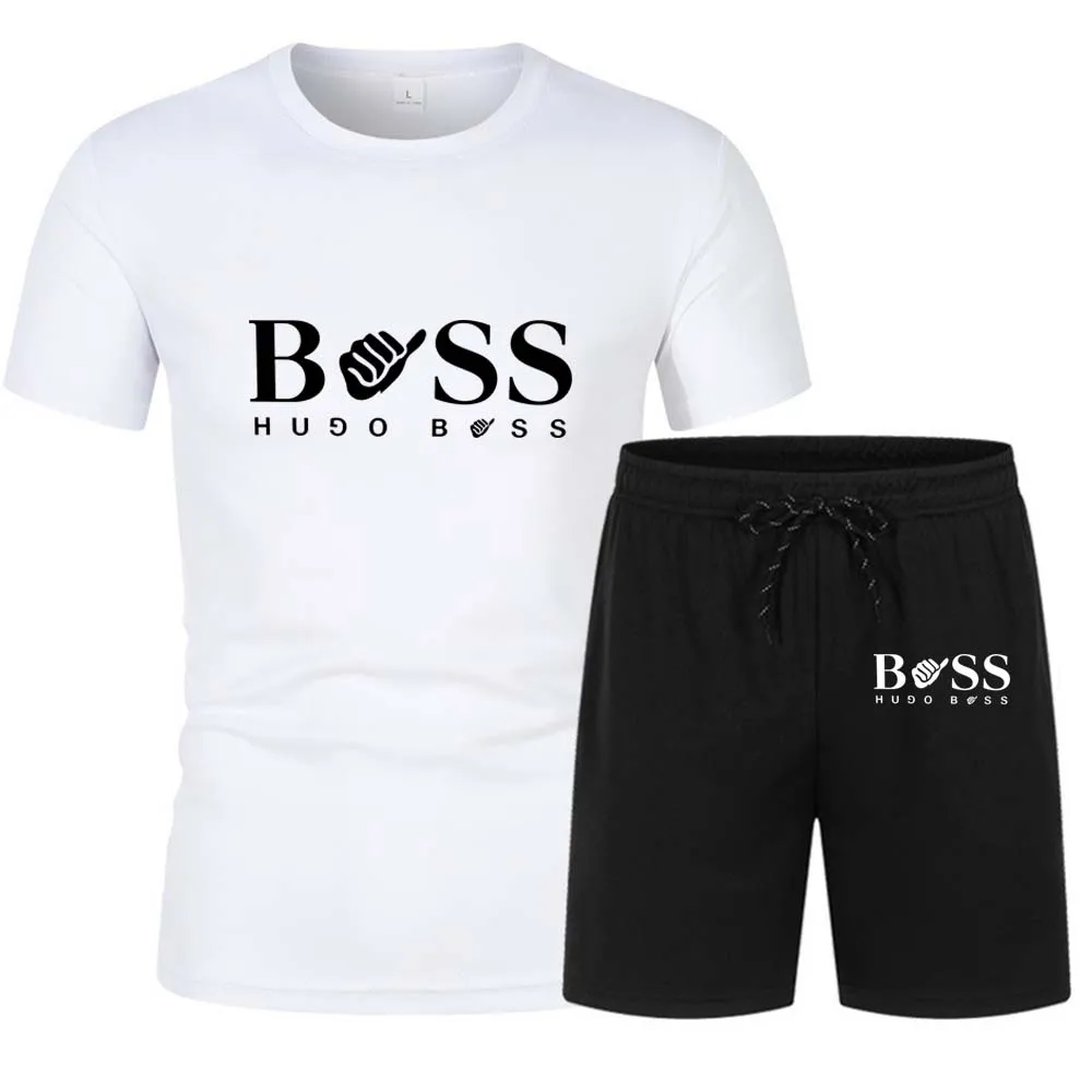 Men's Plus Size Summer Men's Suit Sports Shorts Suit Breathable Pants Fitness Competition Training Basketball Suit T-shirt
Men's Plus Size Summer Men's Suit Sports Shorts Suit Breathable Pants Fitness Competition Training Basketball Suit T-shirt