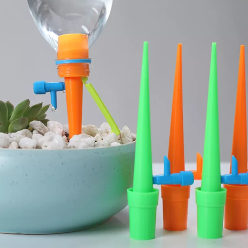 2/4/6PCS Auto Drip Irrigation Watering System Automatic Watering Spike for Plants Flower Indoor Household Waterer Bottle Drip
2/4/6PCS Auto Drip Irrigation Watering System Automatic Watering Spike for Plants Flower Indoor Household Waterer Bottle Drip