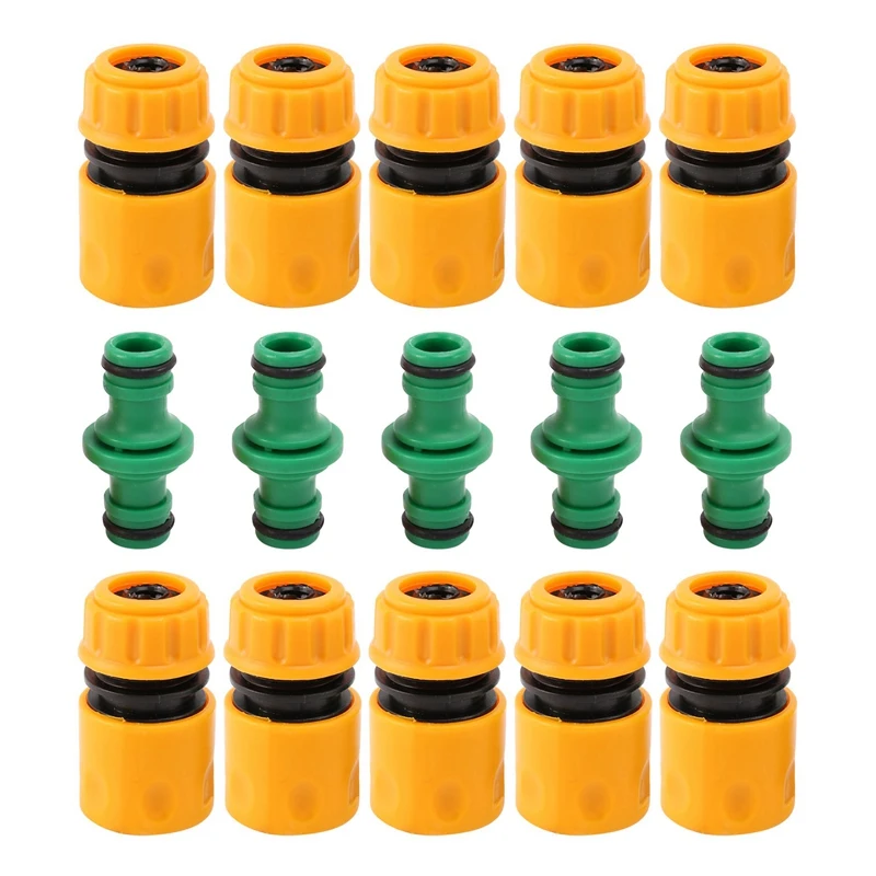 5Pcs Garden Double Male Hose Connectors 10Pcs End Quick Connectors For Hose Pipe Fitting 1/2Inch Plastic Tap Connector
5Pcs Garden Double Male Hose Connectors 10Pcs End Quick Connectors For Hose Pipe Fitting 1/2Inch Plastic Tap Connector