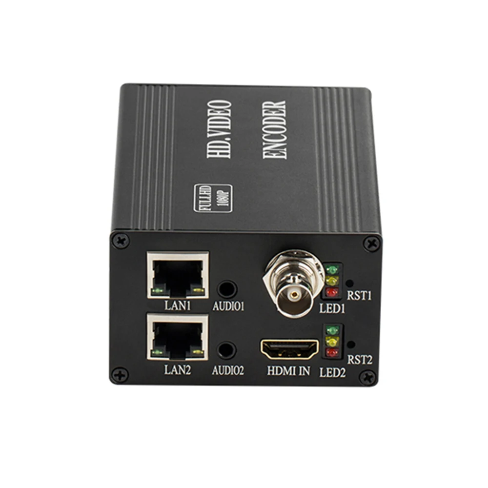 Мини-кодировщик с полным интерфейсом hdmi over ip VGA YPbPr CVBS SDI to H.264 IP потоковый кодировщик
Мини-кодировщик с полным интерфейсом hdmi over ip VGA YPbPr CVBS SDI to H.264 IP потоковый кодировщик