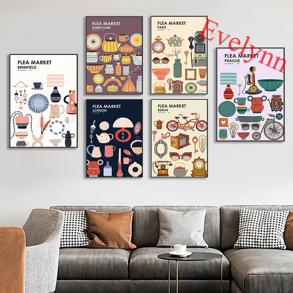 Flea Market Collection Canvas Poster Paris Berlin Dubrovnik Prague London Brimfield Outdoor Antique Show Wall Prints Home Decor
Flea Market Collection Canvas Poster Paris Berlin Dubrovnik Prague London Brimfield Outdoor Antique Show Wall Prints Home Decor