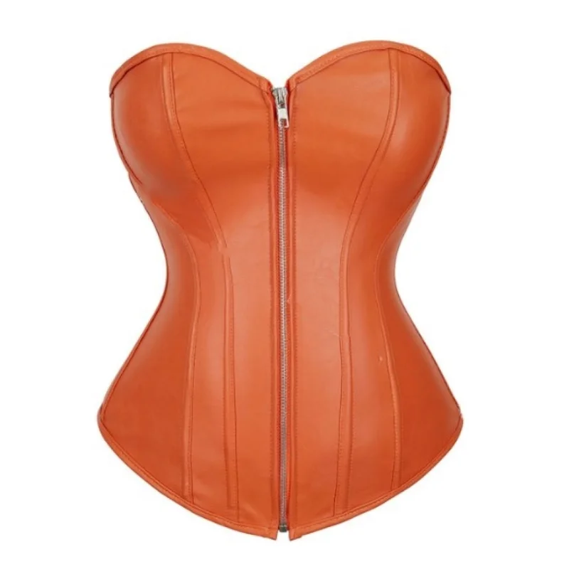Women Sexy Faux Leather Corset Sexy Clubwear Bustier Hot Lingerie Zipper Costume Lace up Waist Cincher Top S-6XL
Women Sexy Faux Leather Corset Sexy Clubwear Bustier Hot Lingerie Zipper Costume Lace up Waist Cincher Top S-6XL