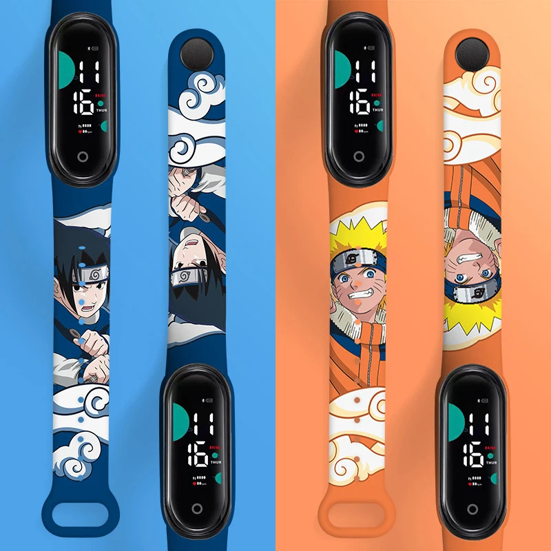 NARUTO Children's Anime Figure Watch Uzumaki Naruto Uchiha Sasuke Sports Touch Electronic LED Waterproof Kids Watch Toy Gift
NARUTO Children's Anime Figure Watch Uzumaki Naruto Uchiha Sasuke Sports Touch Electronic LED Waterproof Kids Watch Toy Gift