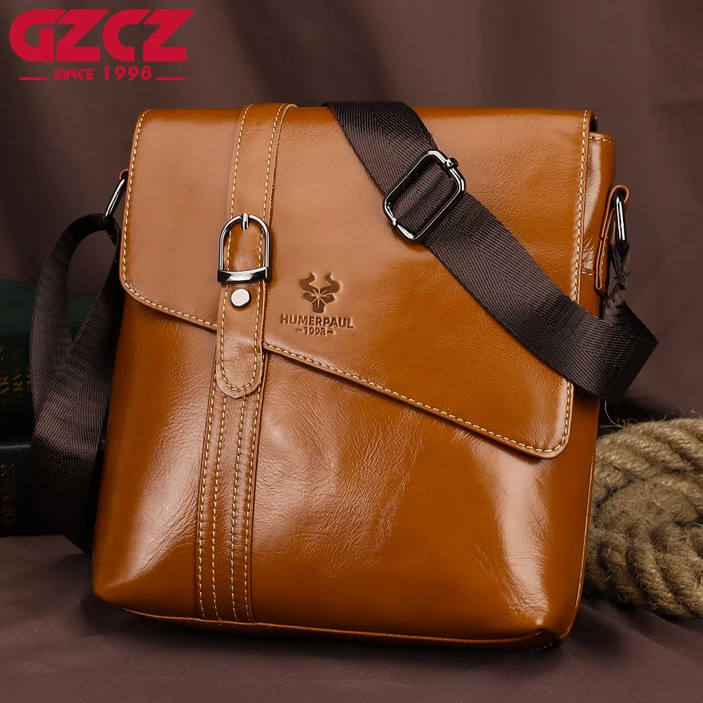 New Quality Genuine Leather Men's Messenger Bag Fashion Travel Male Shoulder Bag Business Crossbody Bag for Men Fit 7.9inth iPad
New Quality Genuine Leather Men's Messenger Bag Fashion Travel Male Shoulder Bag Business Crossbody Bag for Men Fit 7.9inth iPad