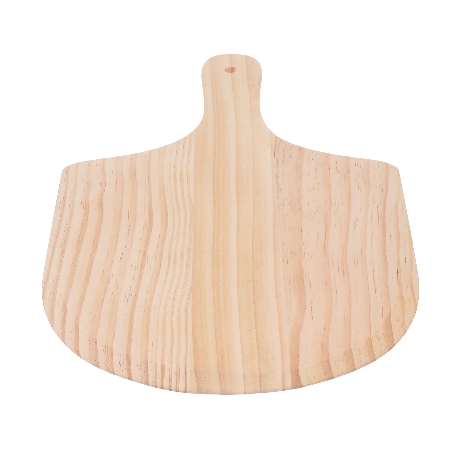 

1pc Wooden Pizza Serving Plate Wooden Pizza Peel Portable Pizza Pan Kitchen Tool