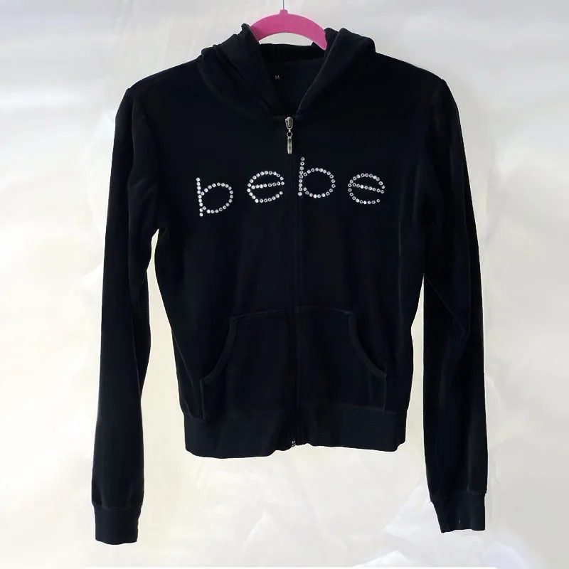 Y2K Rhinestone Letter Zip Up Hoodies Women Autumn Goth Zip Long Sleeve Short Jacket Coats Harajuku Hip Hop Hooded Sweatshirt Top
Y2K Rhinestone Letter Zip Up Hoodies Women Autumn Goth Zip Long Sleeve Short Jacket Coats Harajuku Hip Hop Hooded Sweatshirt Top