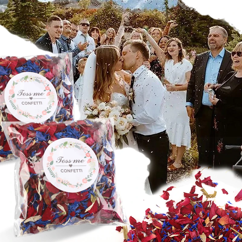 Natural Dried Flower Rose Petals Biodegradable Confetti Wedding Birthday Party DIY Props Venue Layout Decoration Gift Accessory
Natural Dried Flower Rose Petals Biodegradable Confetti Wedding Birthday Party DIY Props Venue Layout Decoration Gift Accessory
