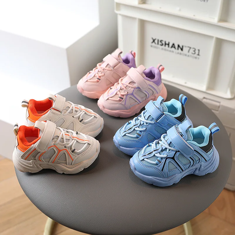 Spring Autumn New Children's Sports Shoes Boys Running Shoes Breathable Mesh Fashion Sneakers Baby Girls Dad Shoes Wholesale
Spring Autumn New Children's Sports Shoes Boys Running Shoes Breathable Mesh Fashion Sneakers Baby Girls Dad Shoes Wholesale