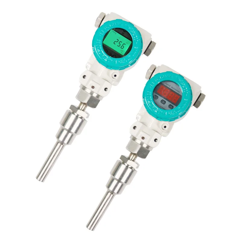 Waterproof Temperature Transmitter With Thermowell For Thermal Power Plant Digital Led Display 24vdc
Waterproof Temperature Transmitter With Thermowell For Thermal Power Plant Digital Led Display 24vdc