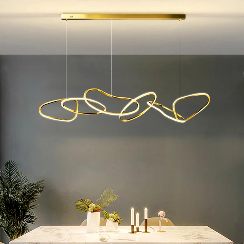 Nordic LED chandelier ring chain pendant light living room kitchen study interior decoration home hanging light lamparas 2023
Nordic LED chandelier ring chain pendant light living room kitchen study interior decoration home hanging light lamparas 2023