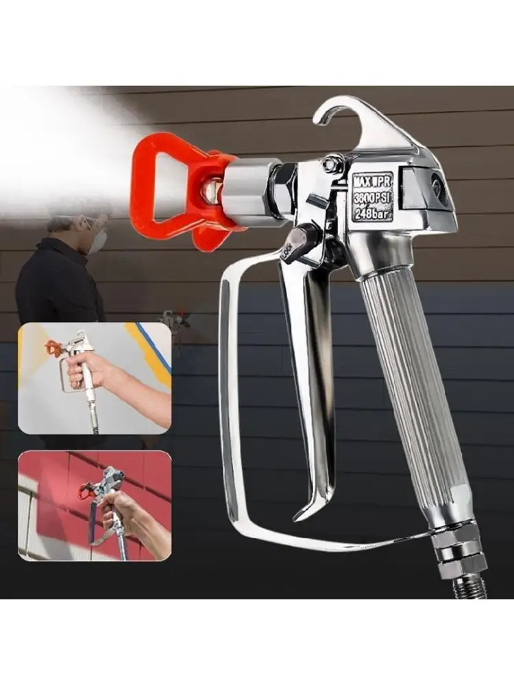 Airless Paint Spray Gun Sprayer for Stone Paints Putty Auto Painting Car Furniture Wall Construction Tools
Airless Paint Spray Gun Sprayer for Stone Paints Putty Auto Painting Car Furniture Wall Construction Tools