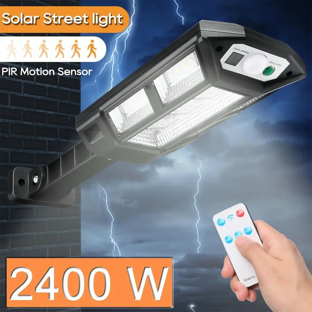 2400W LED Solar Floodlight Motion Sensor Human Body Induction Household Garden Courtyard Waterproof Outdoor Energy-Saving Stree
2400W LED Solar Floodlight Motion Sensor Human Body Induction Household Garden Courtyard Waterproof Outdoor Energy-Saving Stree