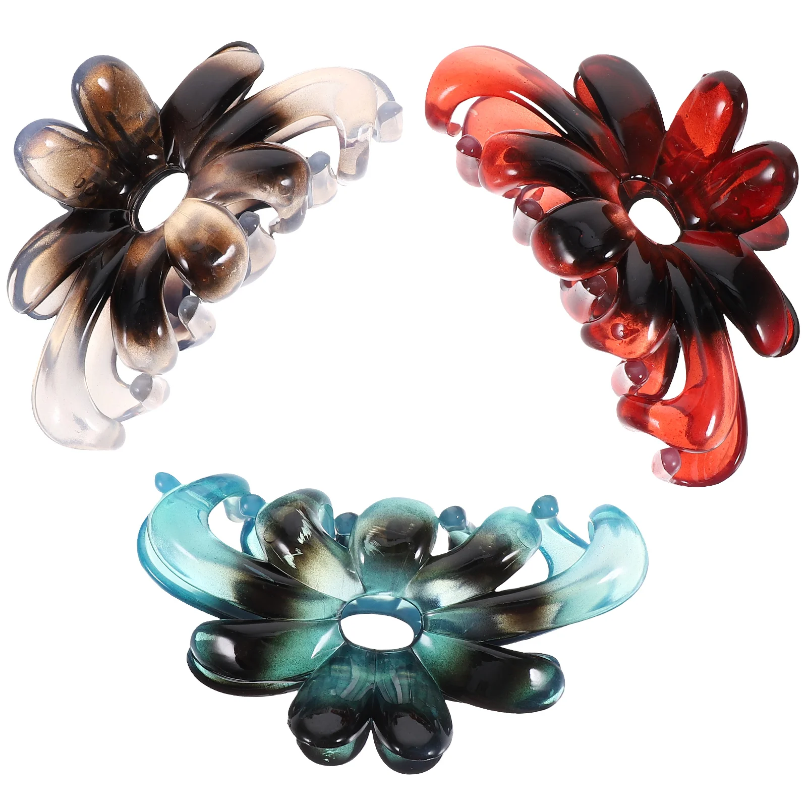 3 шт., женские зажимы для волос с цветами
3 шт., женские зажимы для волос с цветами