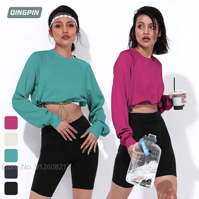 Women Loose Tennis Crop Tops Long Sleeve Gym Tennis Yoga Shirt Ladies Round Neck Casual Active Wear Slim Badminton T-shirt XS-XL
Women Loose Tennis Crop Tops Long Sleeve Gym Tennis Yoga Shirt Ladies Round Neck Casual Active Wear Slim Badminton T-shirt XS-XL