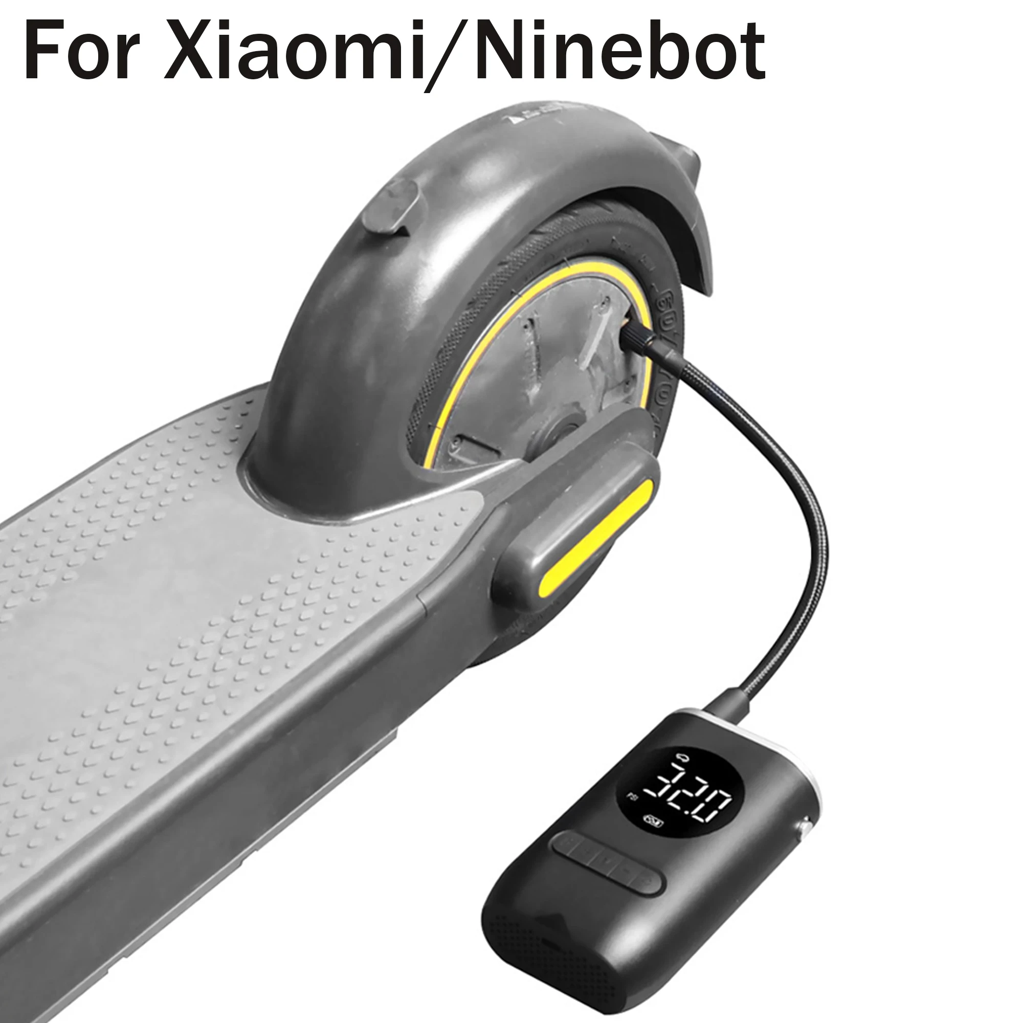 For Xiaomi M365 1S Pro Portable Electrical Air Pump Electric Inflator Pump for Niebot /Bike/ Motorcycle Car/Electric Scooter
For Xiaomi M365 1S Pro Portable Electrical Air Pump Electric Inflator Pump for Niebot /Bike/ Motorcycle Car/Electric Scooter