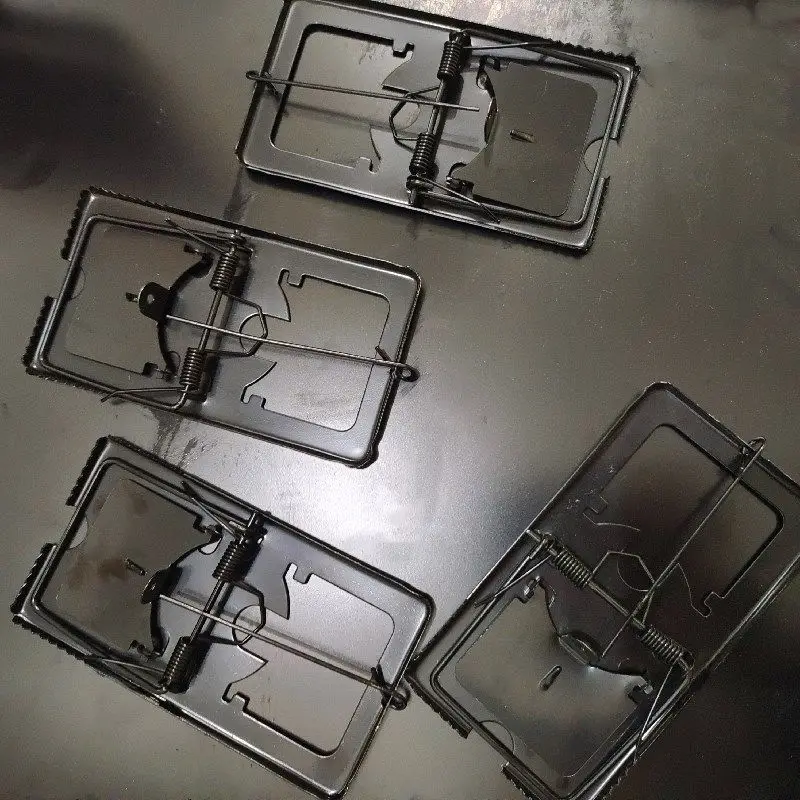 Iron Mouse Mice Trap Mousetrap Clamp Folder Tongs Clip Hunting Rat Cage Trap Tools
Iron Mouse Mice Trap Mousetrap Clamp Folder Tongs Clip Hunting Rat Cage Trap Tools