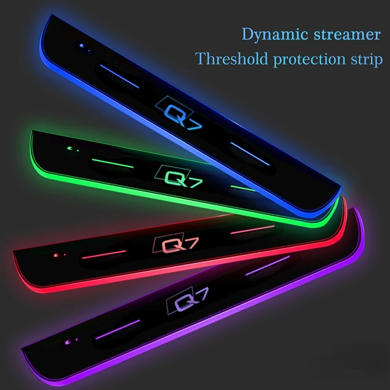 For Audi Q7 4MB SUV Quattro Luminous Car Logo Moving LED Welcome Pedal Car Scuff Plate Pedal Door Sill Pathway Light Accessories
For Audi Q7 4MB SUV Quattro Luminous Car Logo Moving LED Welcome Pedal Car Scuff Plate Pedal Door Sill Pathway Light Accessories