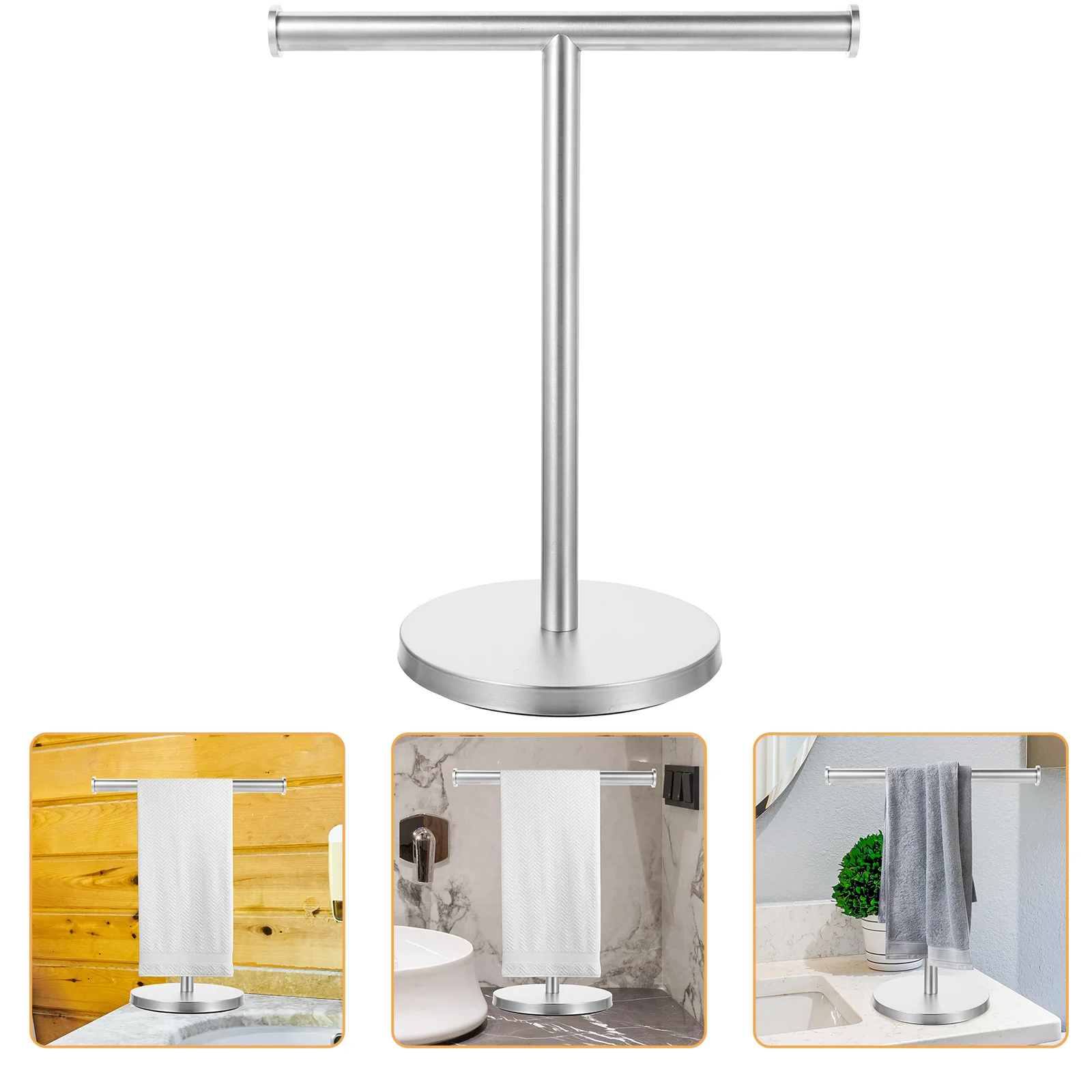 Vertical Towel Rack Necklace Organizer Stand Standing Storage Holder Bracelet Bar Balanced Base Stainless Steel Kitchen
Vertical Towel Rack Necklace Organizer Stand Standing Storage Holder Bracelet Bar Balanced Base Stainless Steel Kitchen