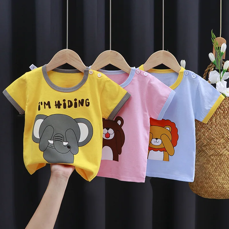 Boys Clothing Children's T-Shirt children's Short Sleeve Summer Cotton Boys' Cartoon Top Girls' New Korean Version Kids T-Shirts
Boys Clothing Children's T-Shirt children's Short Sleeve Summer Cotton Boys' Cartoon Top Girls' New Korean Version Kids T-Shirts
