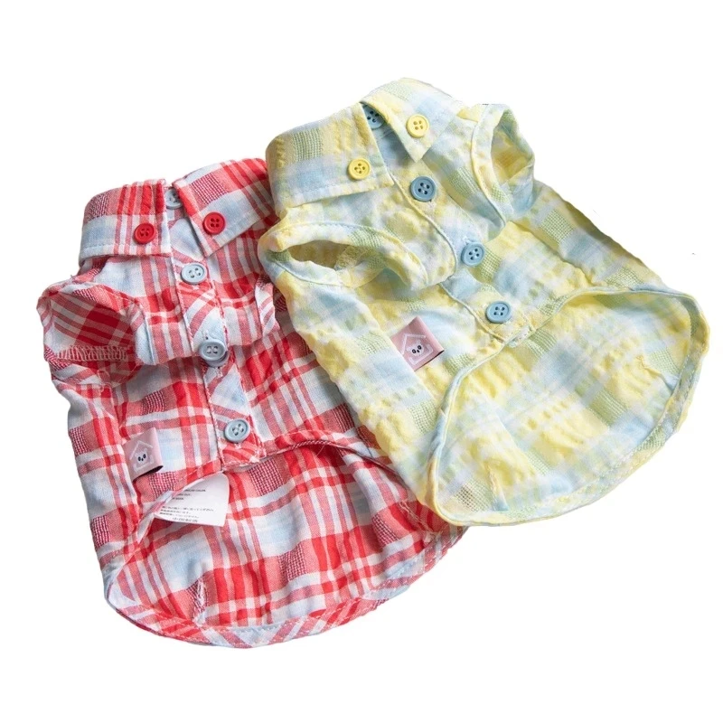 Summer Dog Shirt Clothing Puppy Small Dog Clothes Chihuahua York Pomeranian Maltese Poodle Outfit Fashion Pet Dog Apparel Coat
Summer Dog Shirt Clothing Puppy Small Dog Clothes Chihuahua York Pomeranian Maltese Poodle Outfit Fashion Pet Dog Apparel Coat
