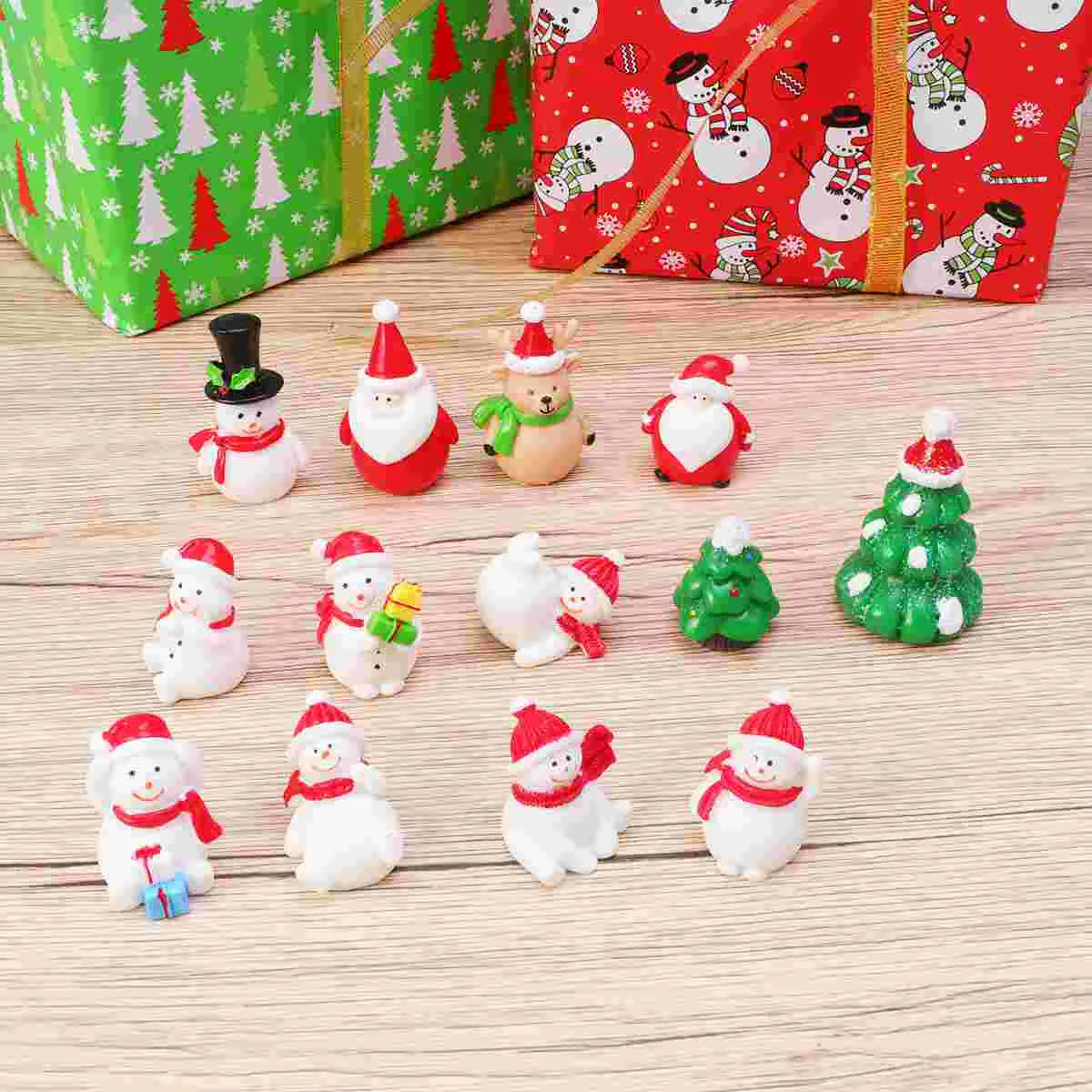 Christmas Miniature Figurines Mini Decorations Decor Santa Tree Decoration Ornaments Miniatures Claus Landscape Micro Adornment
Christmas Miniature Figurines Mini Decorations Decor Santa Tree Decoration Ornaments Miniatures Claus Landscape Micro Adornment