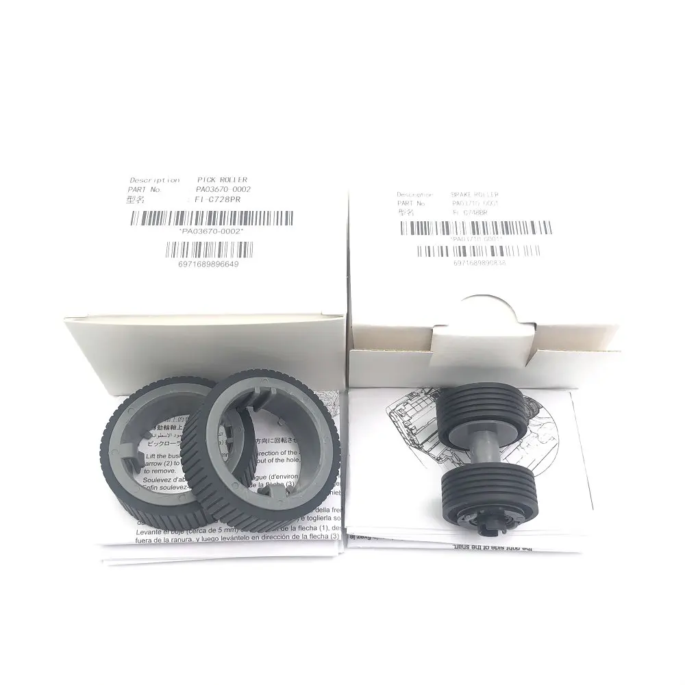 10SET PA03710-0001 PA03670-0002 Consumable A3 Scanner Pickup Pick Roller Brake Roller for Fujitsu fi-7460 fi-7480 fi7460 fi7480
10SET PA03710-0001 PA03670-0002 Consumable A3 Scanner Pickup Pick Roller Brake Roller for Fujitsu fi-7460 fi-7480 fi7460 fi7480