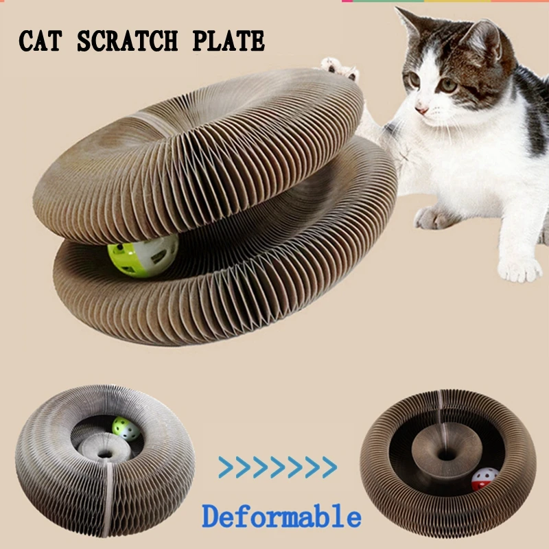 Cat toy magic organ cat scratch board cat toy with bell cat claw grinding cat climbing frame cat scratch toy
Cat toy magic organ cat scratch board cat toy with bell cat claw grinding cat climbing frame cat scratch toy