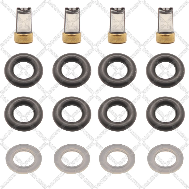 4 set For Dae-woo OEM F01R00M026 Fuel Injector Service Repair Kit Filters Orings Seals Grommets
4 set For Dae-woo OEM F01R00M026 Fuel Injector Service Repair Kit Filters Orings Seals Grommets