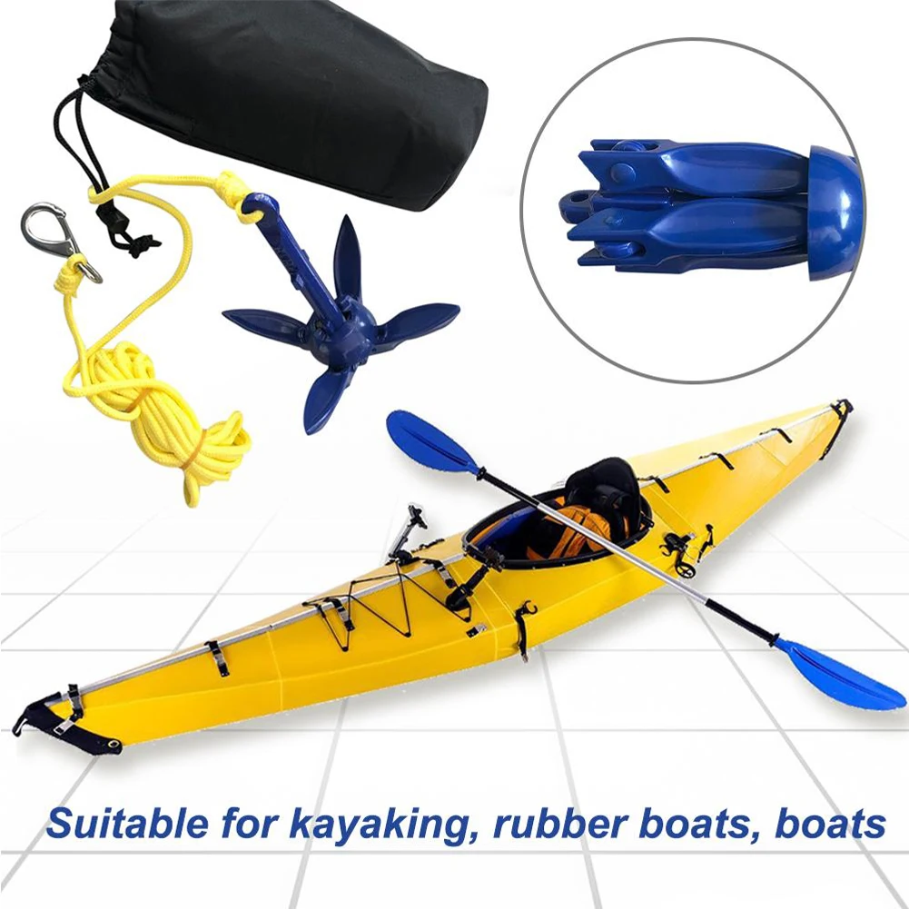 4-Claw Universal Grapnel Anchor Aluminum Portable Folding Anchor Aluminum Lightweight Watercraft Anchor Accessories Dropping
4-Claw Universal Grapnel Anchor Aluminum Portable Folding Anchor Aluminum Lightweight Watercraft Anchor Accessories Dropping