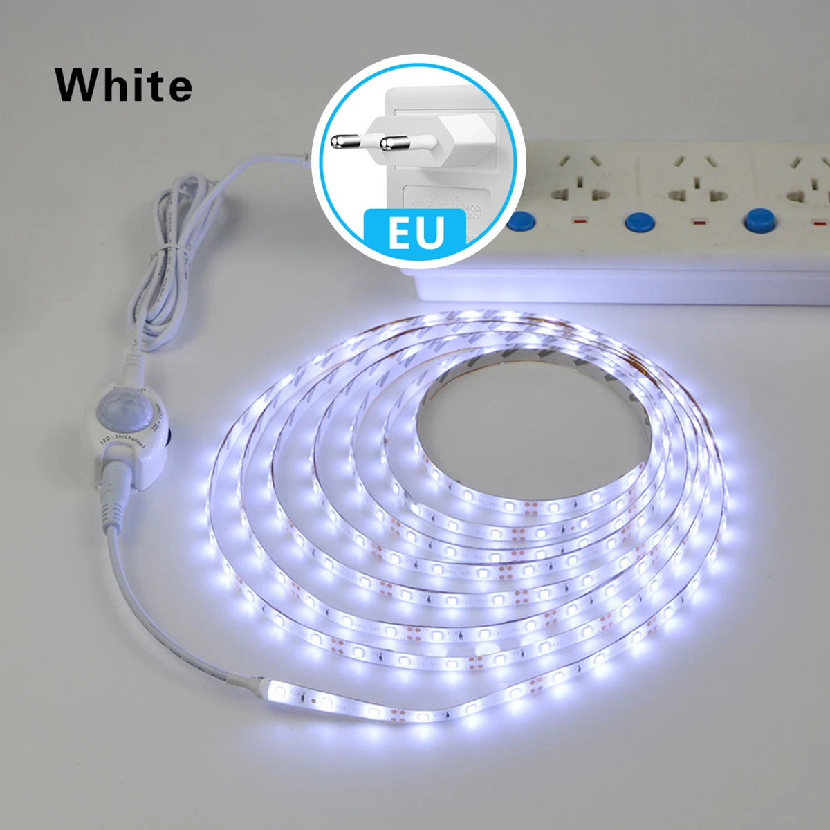 Светодиодная лента с датчиком движения 12В 2835 SMD
Светодиодная лента с датчиком движения 12В 2835 SMD