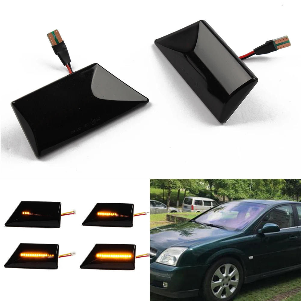 2PCS Car LED Turn Signal Light Indicator 12V DC Led Dynamic Side Marker Light Lamp For Opel Vectra C Signum 2002-2008
2PCS Car LED Turn Signal Light Indicator 12V DC Led Dynamic Side Marker Light Lamp For Opel Vectra C Signum 2002-2008