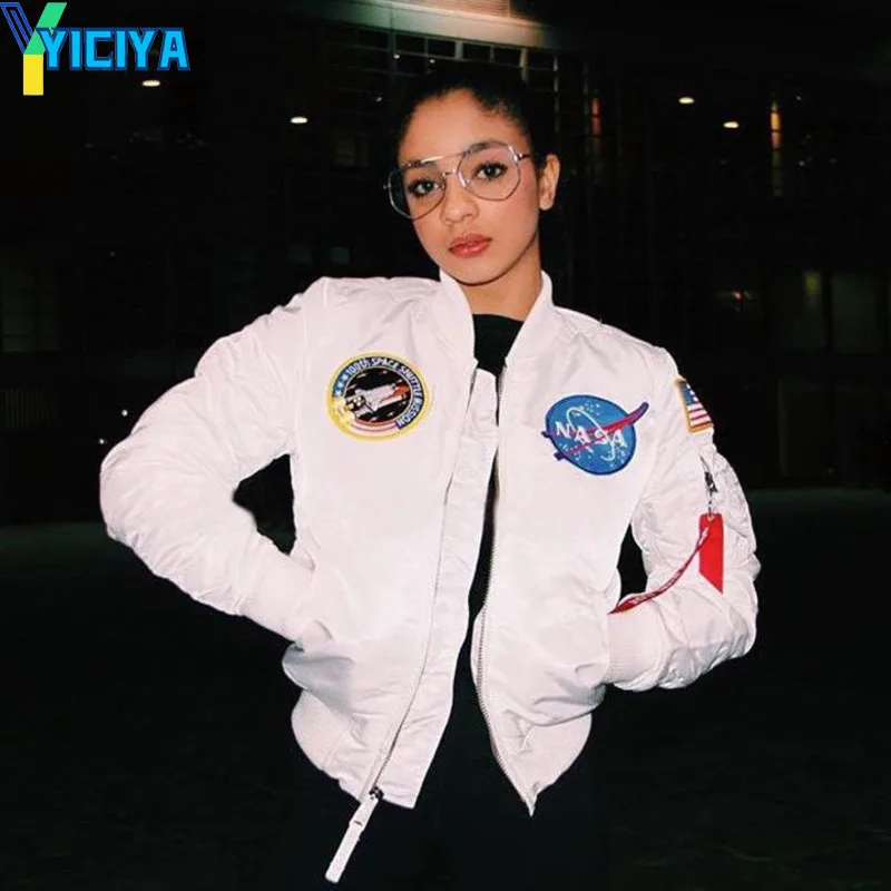 Женская куртка-бомбер YICIYA, куртка-бомбер для летающих астронавтов, американская бейсбольная куртка с вышивкой, модная куртка-бомбер 2022, жен...
Женская куртка-бомбер YICIYA, куртка-бомбер для летающих астронавтов, американская бейсбольная куртка с вышивкой, модная куртка-бомбер 2022, жен...