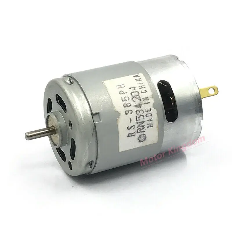 MABUCHI RS-385PH-2085 Micro 28mm Electric DC Motor DC12V 14.4V 18V 24V High Speed Engine For household Hair dryer/Electric drill
MABUCHI RS-385PH-2085 Micro 28mm Electric DC Motor DC12V 14.4V 18V 24V High Speed Engine For household Hair dryer/Electric drill