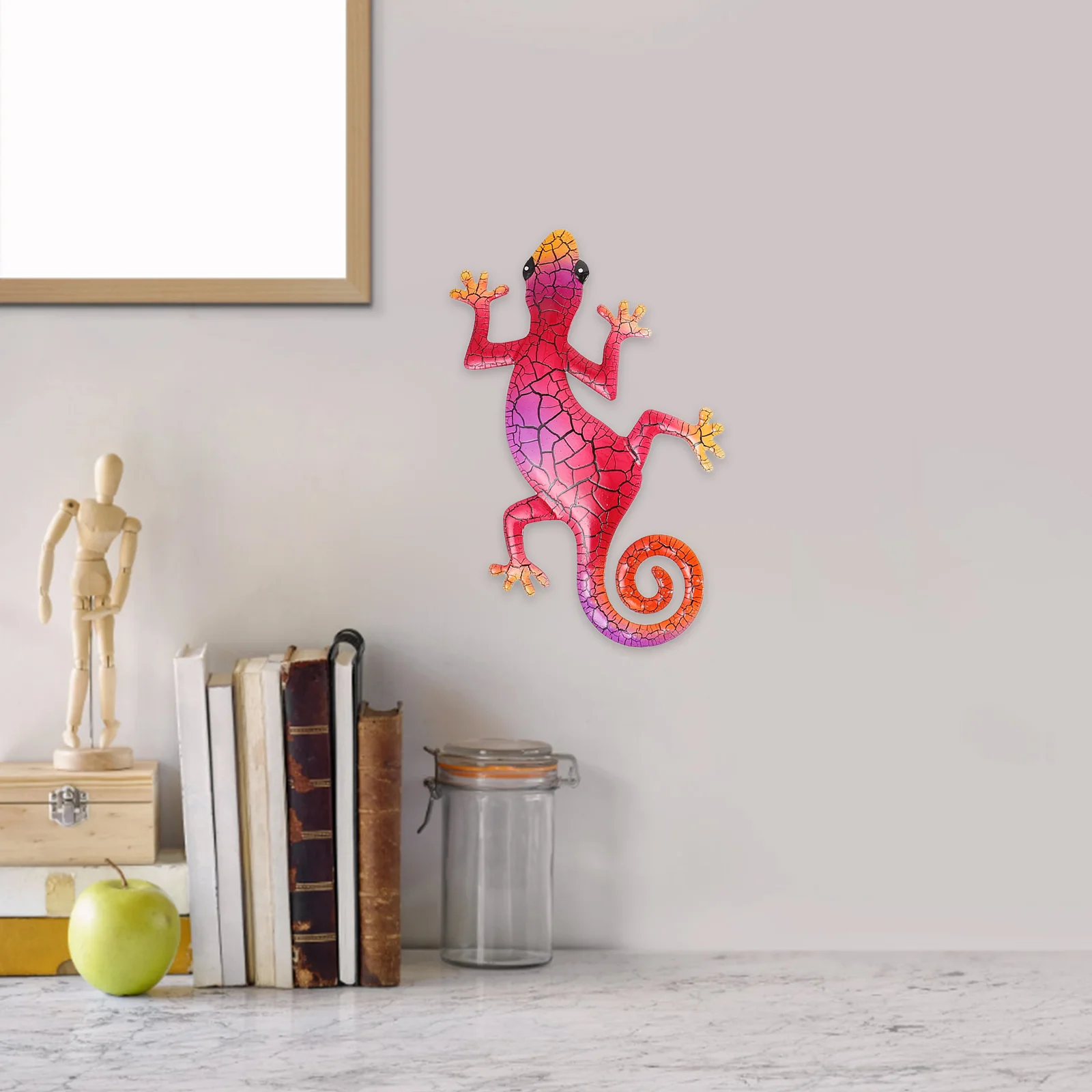 3pcs Lovely Gecko Shaped Metal Craft Home Decorative Metal Ornament Home Decor
3pcs Lovely Gecko Shaped Metal Craft Home Decorative Metal Ornament Home Decor