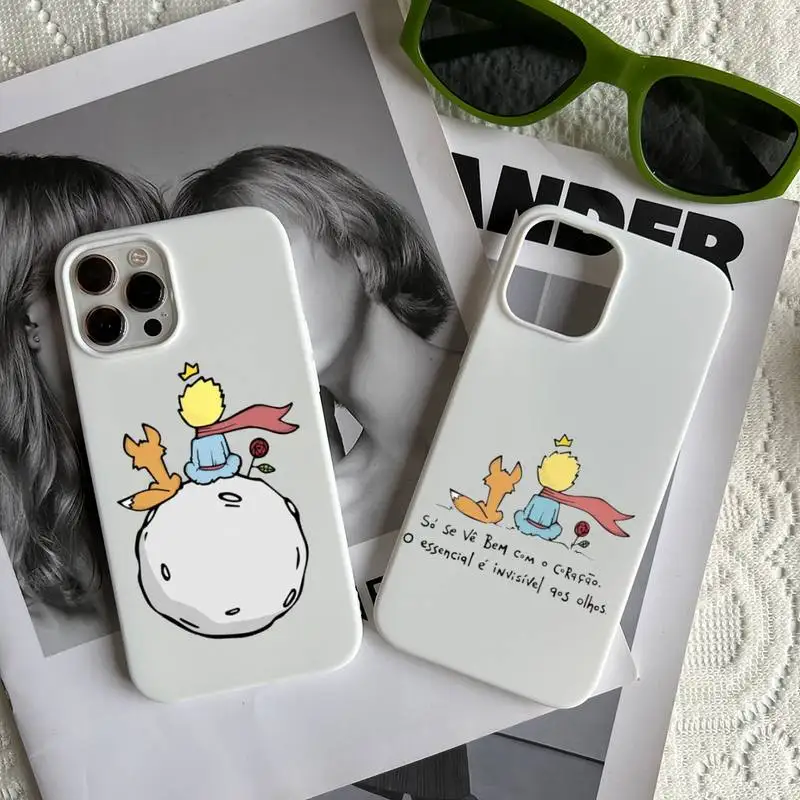 Cartoon Little Princes Phone Case White fundas shell cover for iphone 6 6s 7 8 plus xr x xs 11 12 13 mini pro max
Cartoon Little Princes Phone Case White fundas shell cover for iphone 6 6s 7 8 plus xr x xs 11 12 13 mini pro max