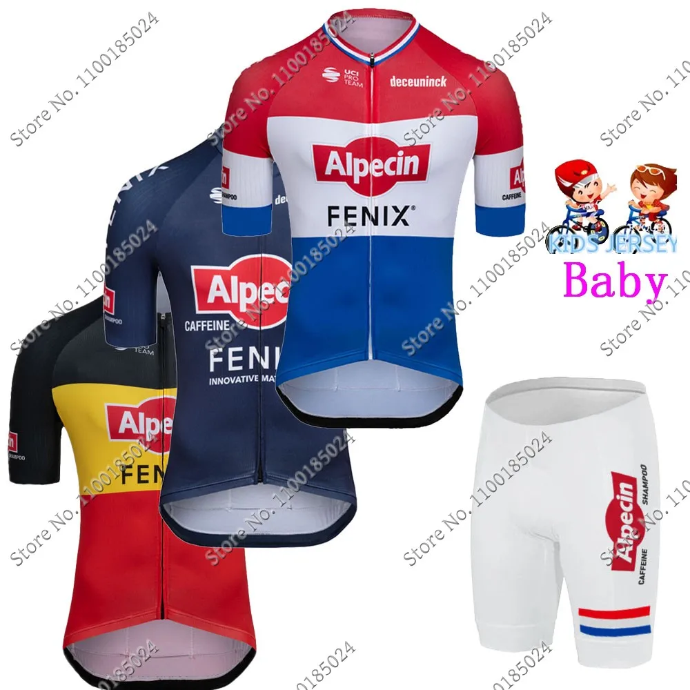 Детский комплект одежды для велоспорта Alpecin Fenix бельгийской команды 2022, одежда для мальчиков и девочек для велоспорта, Детский костюм для шо...
Детский комплект одежды для велоспорта Alpecin Fenix бельгийской команды 2022, одежда для мальчиков и девочек для велоспорта, Детский костюм для шо...