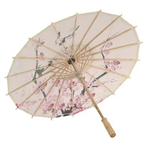 1Pc Oil Paper Umbrella Classical Japanese Decor Stage Dance Prop