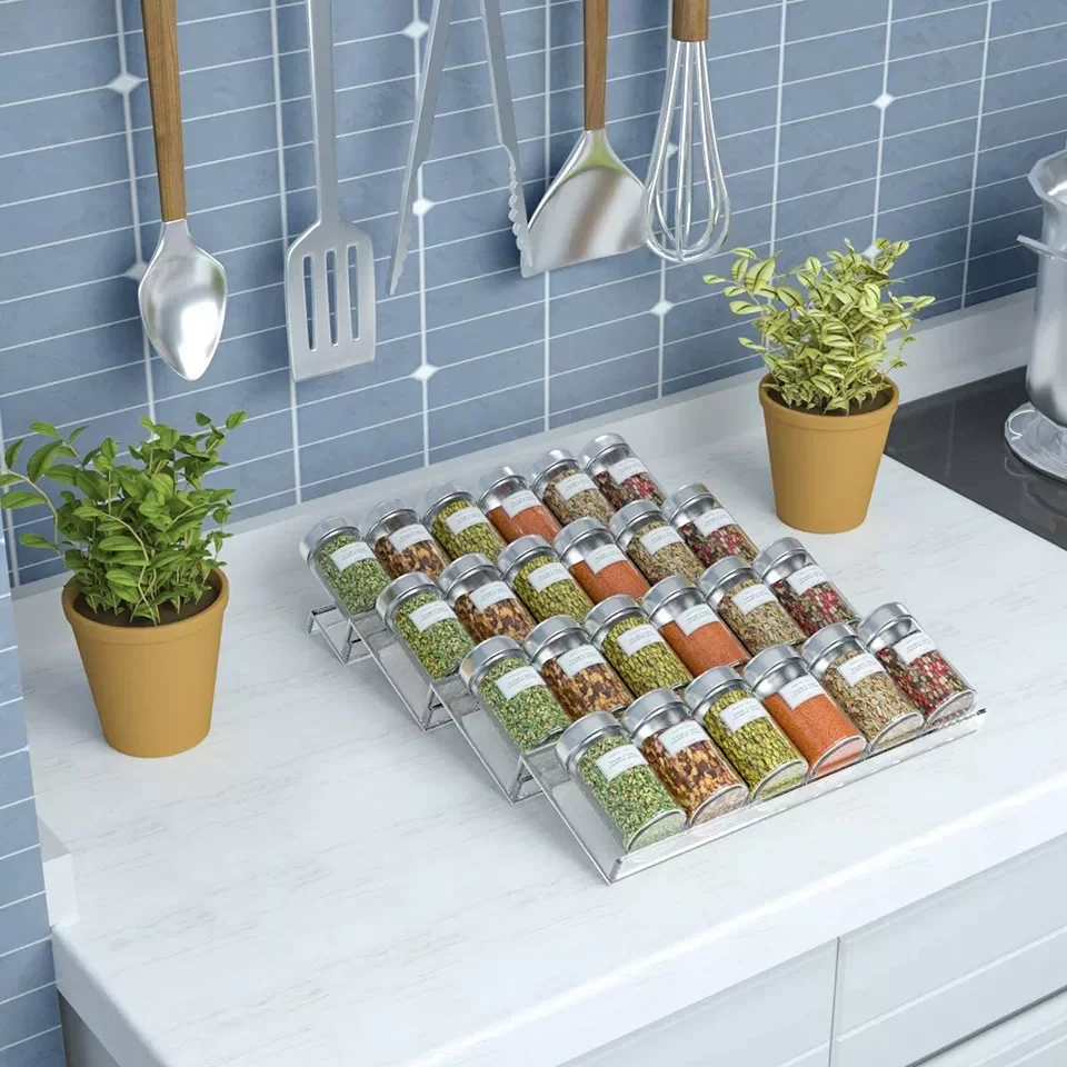 NEW2023 4 Tier Spice Drawer Organizer Seasoning Bottle Storage Rack Under Desk Drawer Hidden Kitchen gadgets Supplies Storage sh
NEW2023 4 Tier Spice Drawer Organizer Seasoning Bottle Storage Rack Under Desk Drawer Hidden Kitchen gadgets Supplies Storage sh