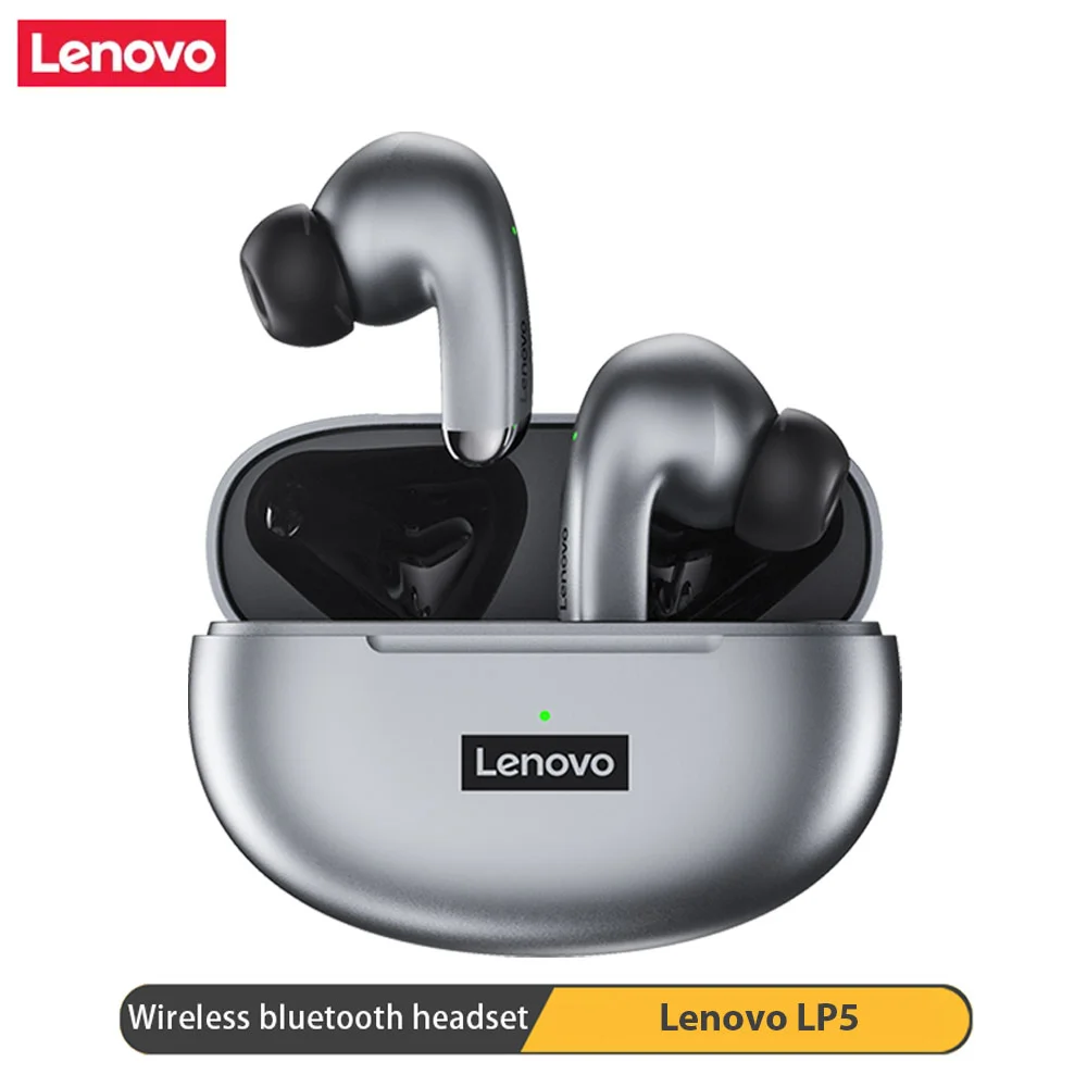 Lenovo LP5 Headphones Gaming TWS Wireless Earphones ENC Noise Reducing Earbuds Waterproof Sports HiFi Music Headset With HD Mic
Lenovo LP5 Headphones Gaming TWS Wireless Earphones ENC Noise Reducing Earbuds Waterproof Sports HiFi Music Headset With HD Mic