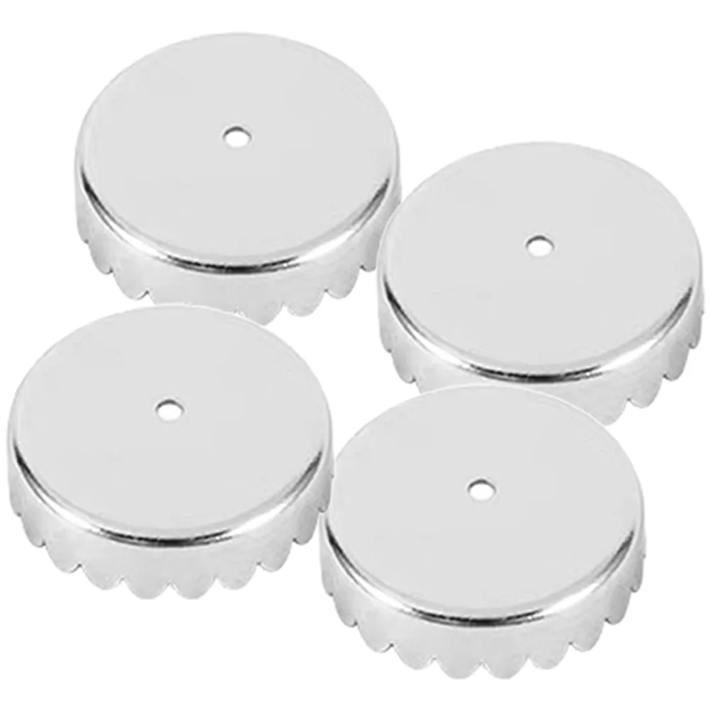 4 Pcs Stainless Steel Soap Stand Draining Holder Caps Dish 2.1X2.1CM Bathroom Supplies Silver Wall Tray
4 Pcs Stainless Steel Soap Stand Draining Holder Caps Dish 2.1X2.1CM Bathroom Supplies Silver Wall Tray