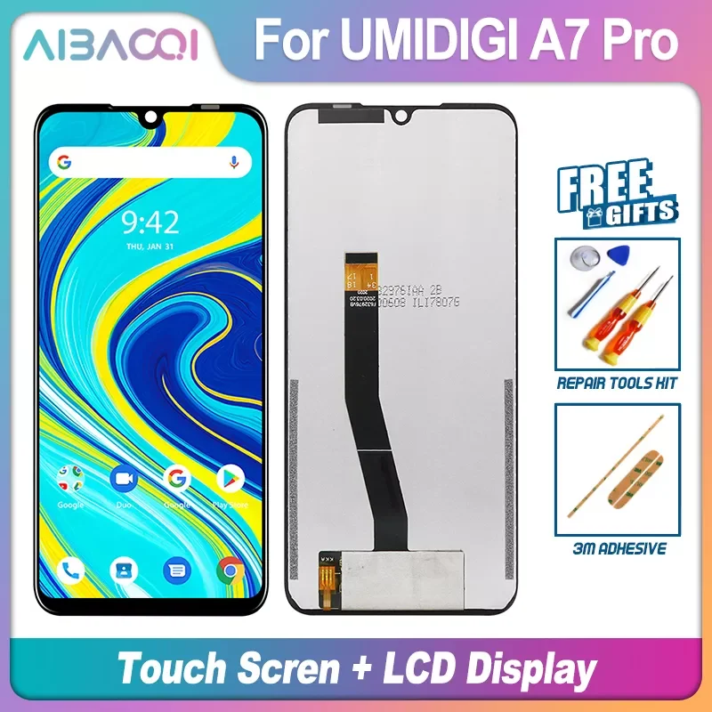 AiBaoQi Touch Screen+LCD Display Component Replacement For Umidigi A9 Pro A7 A7 Pro A5 Pro Z Super Phone
AiBaoQi Touch Screen+LCD Display Component Replacement For Umidigi A9 Pro A7 A7 Pro A5 Pro Z Super Phone