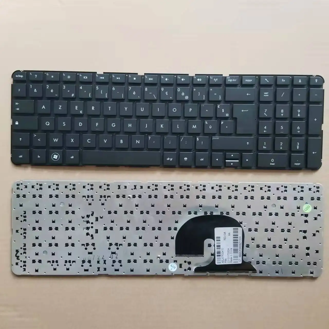 New For HP Pavilion DV7-4000 DV7-4100 DV7t-4000 Series French FR Clavier Laptop Keyboard Without Frame Black AELX7F00410
New For HP Pavilion DV7-4000 DV7-4100 DV7t-4000 Series French FR Clavier Laptop Keyboard Without Frame Black AELX7F00410
