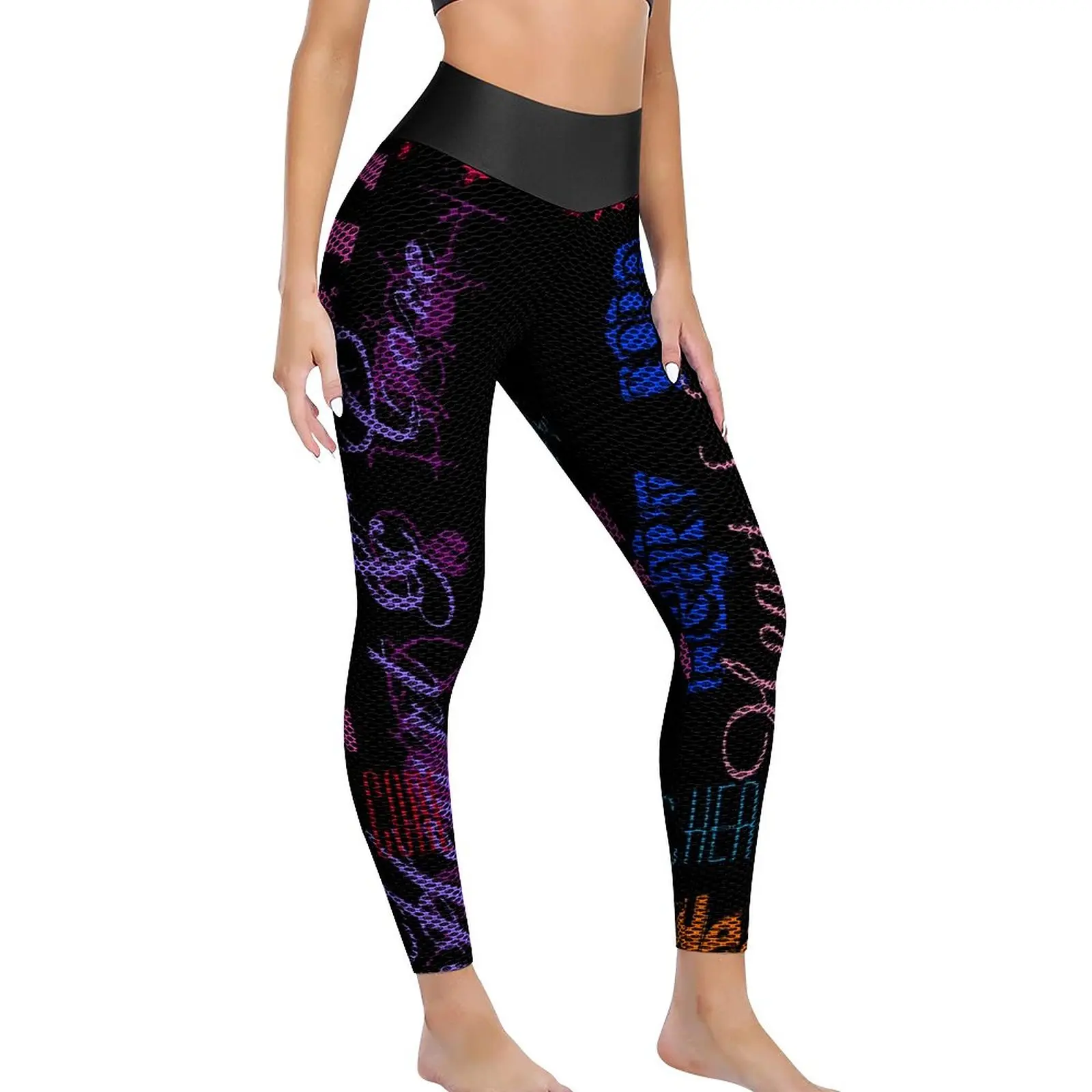 Word Graffiti Leggings Sexy Heart and Core Print Workout Yoga Pants High Waist Seamless Sports Tights Breathable Graphic Leggins
Word Graffiti Leggings Sexy Heart and Core Print Workout Yoga Pants High Waist Seamless Sports Tights Breathable Graphic Leggins