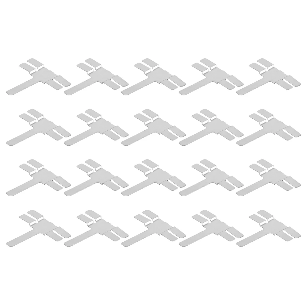 20Pcs Nickel Plated Steel Sheet T Shaped For Battery Connection Welding Machine Spot Welder Welding Tools Accessories
20Pcs Nickel Plated Steel Sheet T Shaped For Battery Connection Welding Machine Spot Welder Welding Tools Accessories