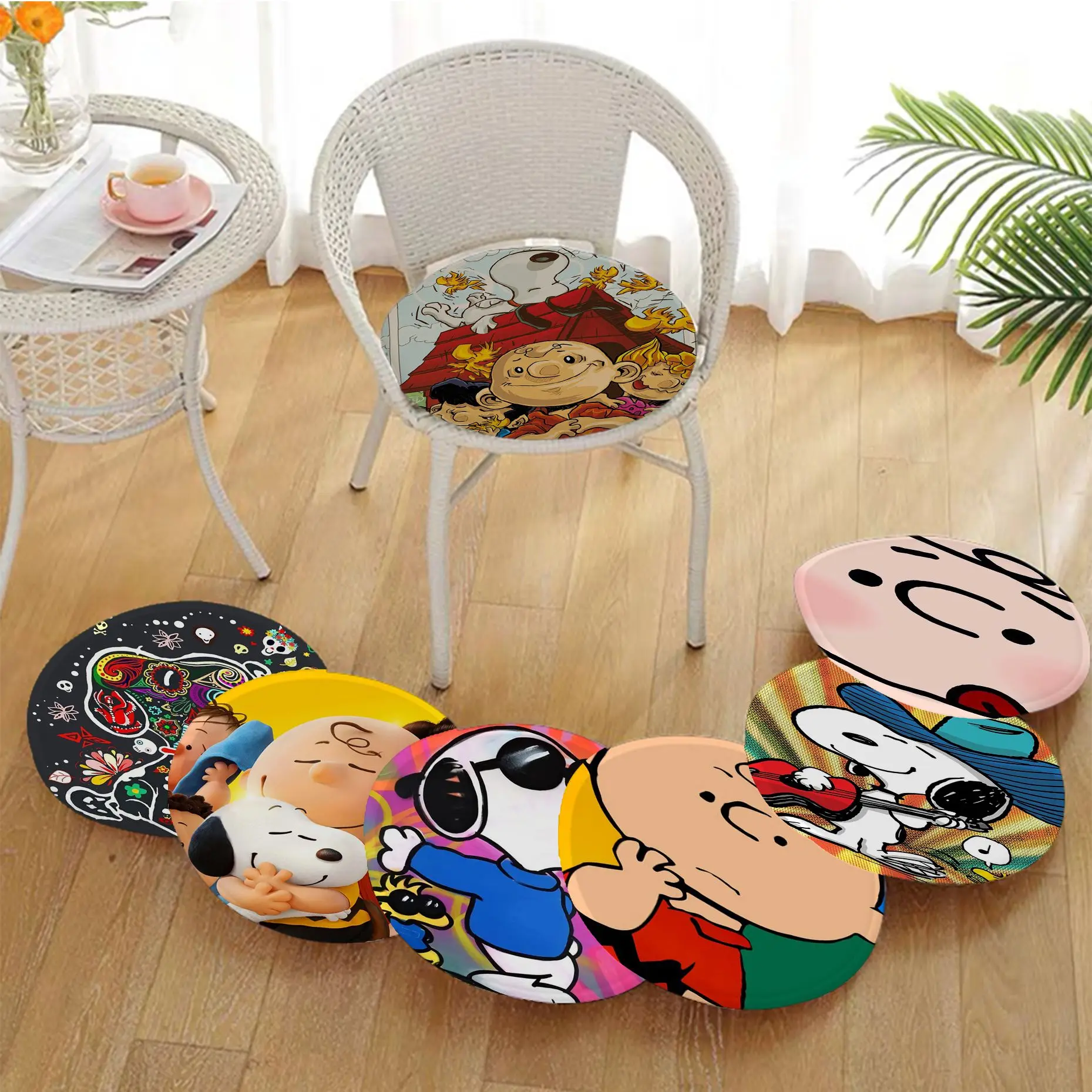 BANDAI Snoopy, веревка для рандомного внутреннего дворика, домашнее кухонное офисное кресло, кресло для дивана 40x40 см, коврик для стула
BANDAI Snoopy, веревка для рандомного внутреннего дворика, домашнее кухонное офисное кресло, кресло для дивана 40x40 см, коврик для стула