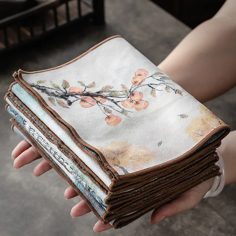 Japanese Style Cotton Linen Water Absorbent Tea Towel Tea Ceremony Utensils Tablecloth Rag Tea Mat Tea Ceremony Utensils
Japanese Style Cotton Linen Water Absorbent Tea Towel Tea Ceremony Utensils Tablecloth Rag Tea Mat Tea Ceremony Utensils