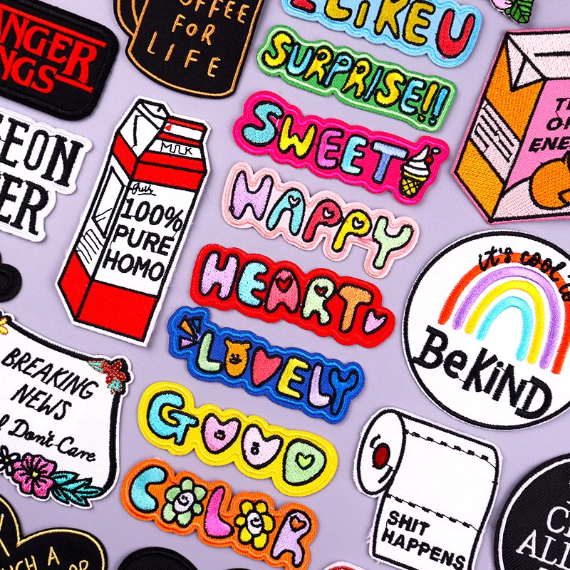 Sweet Cute Letter Patch Iron On Embroidered Patches On Clothes Sewing Patches For Clothing Stickers Hook Loop Badges DIY Decor
Sweet Cute Letter Patch Iron On Embroidered Patches On Clothes Sewing Patches For Clothing Stickers Hook Loop Badges DIY Decor