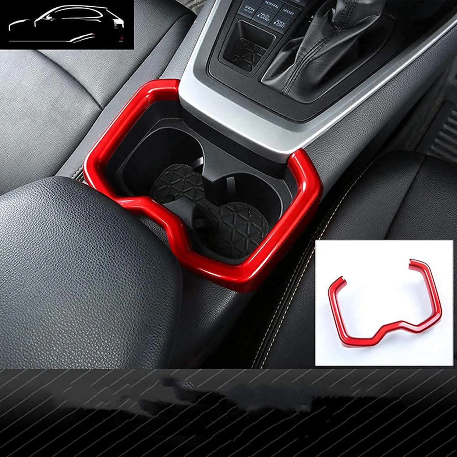 Water Cup Holder Cover Trim for Toyota RAV4 XA50 2019 2020 2021 2022 Car Accessories Interior Moulding Decorative
Water Cup Holder Cover Trim for Toyota RAV4 XA50 2019 2020 2021 2022 Car Accessories Interior Moulding Decorative