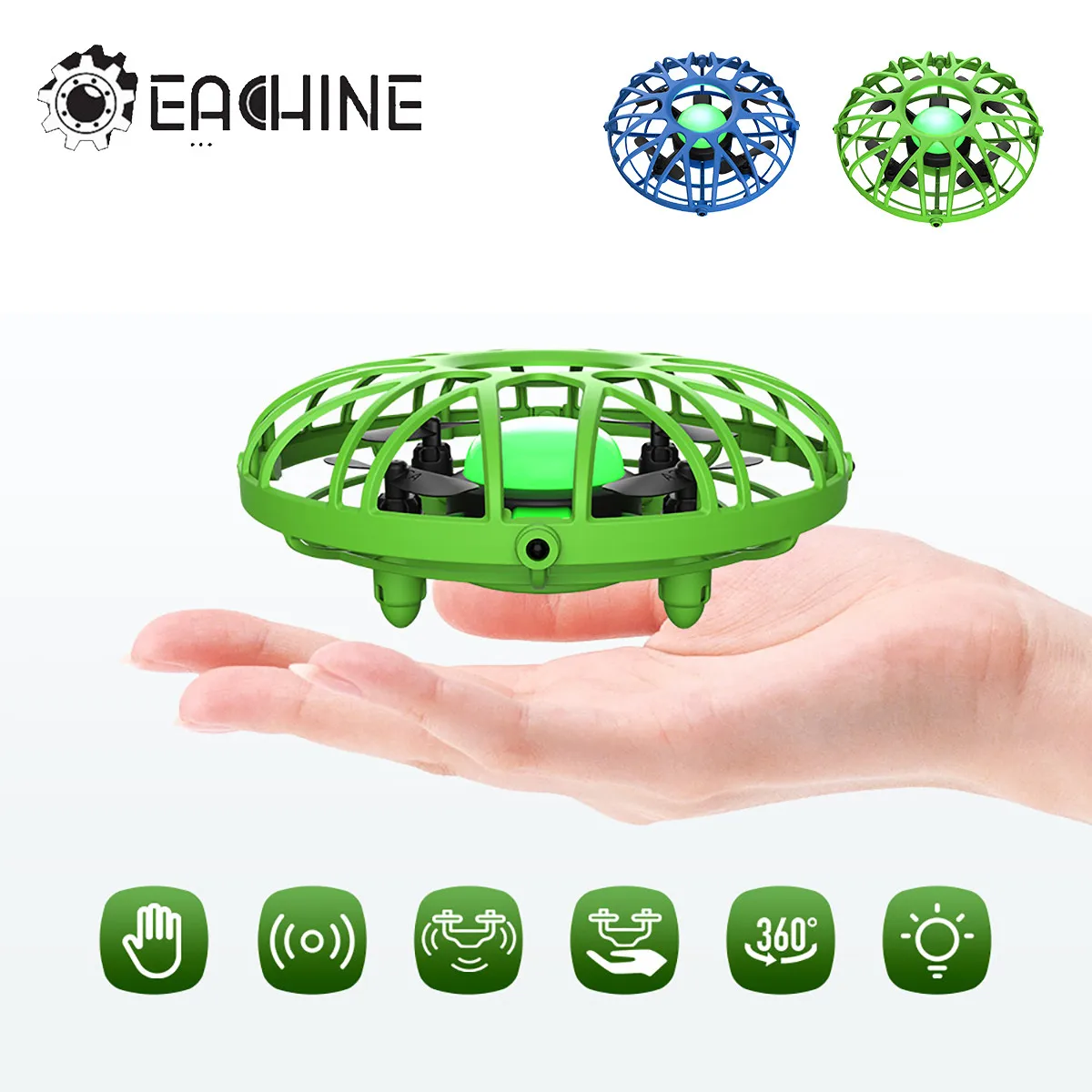 Eachine E111 мини Дрон ручной Летающий летательный аппарат Квадрокоптер электронная инфракрасная индукция Intlligent игрушки для детей рождественск...
Eachine E111 мини Дрон ручной Летающий летательный аппарат Квадрокоптер электронная инфракрасная индукция Intlligent игрушки для детей рождественск...